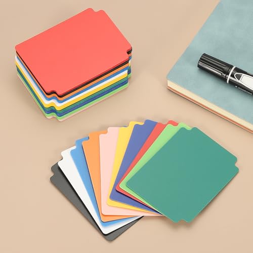 50st Trading Card Dividers Index Card Voetbal Card Sorter Opslag Boxen Organisator Lade Accessoires voor Sport Game Baseball Card Geel 5