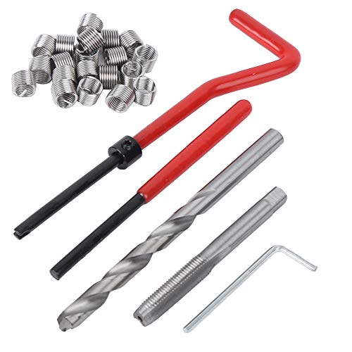 M7 Kit M7 X 1.0mm draad Reparatie Metaal 25 st M7 draad Reparatie Insert Kit met Transparante Kunststof Doos voor Verwerking Machines