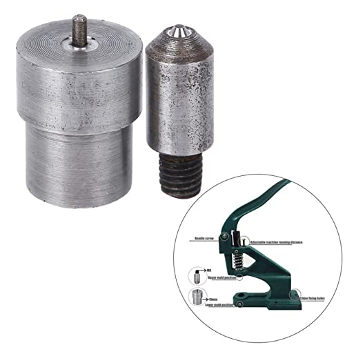 Grommet Pers Eyelet Puncher, Eyelet Puncher Hand Pers Machine Setter Grommet Die Kit voor Bagagebanden (3mm)