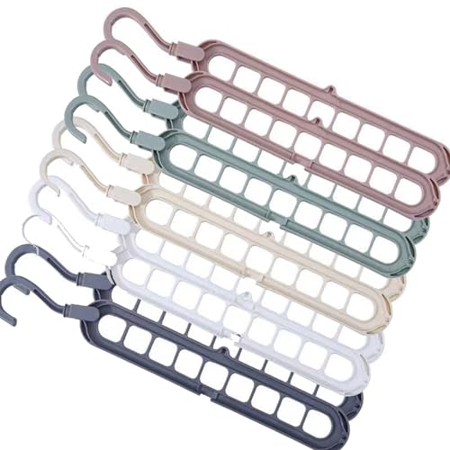 9-in-1 Kleding Hanger, 360 Degree Rotatable Magic Kleding Hanger, Multiple Hangers, Magic Hanger, Organizer, Closet, Kleding Hanger Holder, Space Saving(10 PCS) 4