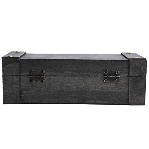 Vintage opslag doos, antieke stijl sieraden ornamenten Organisator Retro Treasure Chest decoratieve schat sieraden kist met slot Home Decoratie borst doos houder sieraden geschenk doos (6702A-DH) 5