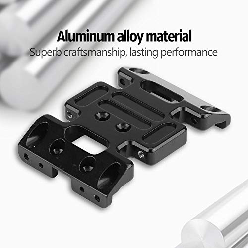 Center Skid Plate, 1:10 Aluminium Center Skid Tribed F ̈1r AXIAL SCX10 RC Auto