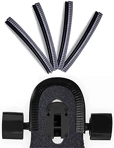 Skateboard neus & staart bescherming, rand bescherming voor longboard, schokbestendige rubber hoes, 2 paar