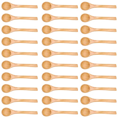 30st Specerijen Zout Lepels Houten Koken Ladles Mini Houten Lepels