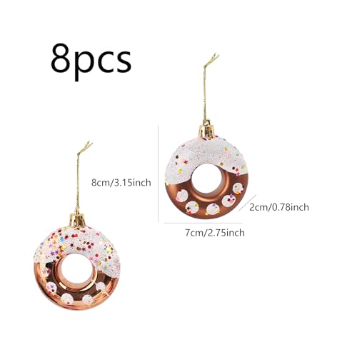 Kerstboom Decoratie Candy Hanger Kerstboom Hanger Sweets Ornamenten als Kerstversiering (Koffie)