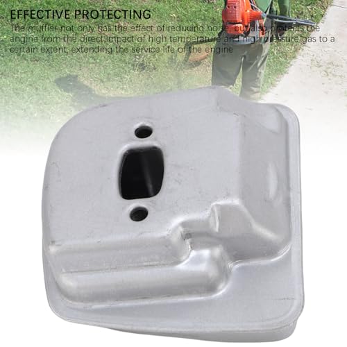 Borstel Cutter Uitlaatkit Muffler Vervanging voor FS55 FS55C met geluiddemping Eenvoudige installatie voor Benzine Motorapparatuur 5