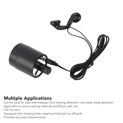 Geluidsversterker, Wall Listening Apparaat, door de Wall Microphone hoge sterkte stem luisteren Detector versterker voor Pijp water olie lek