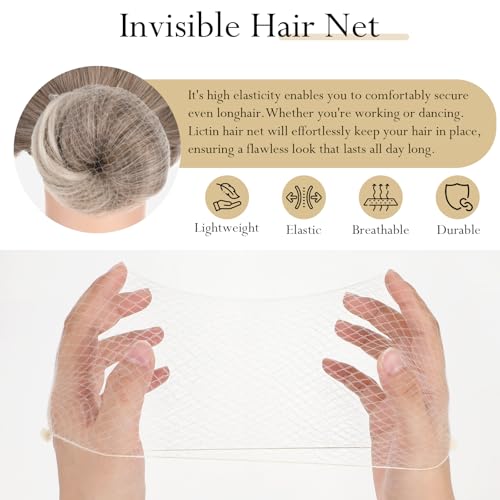 Donut Hair Maker Set, 6 Donut Makers, 5 Onzichtbare Netten, 5 Pompomen, 20 U-Shaped Clips voor kinderen, meisjes en vrouwen 4