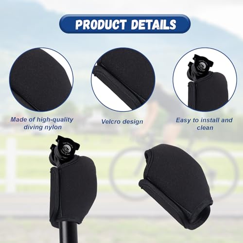 Zitplaats bescherming voor Suntour Seatpost Black Seat Post schorsing bescherming voor SR Suntour SP12-NCX Suntour NCX Seat Post Neoprene Manchet Vinger bescherming