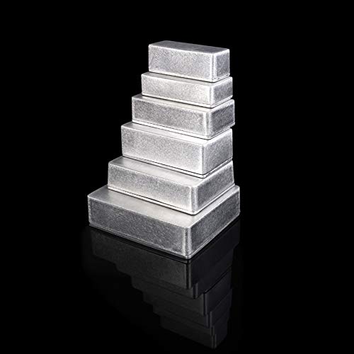 Gereedschap Waterdichte gegoten aluminium behuizing voor elektronische projecten en voeding buiten (1 stuk - 1032L 254 x 71 x 52,5 mm)