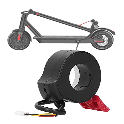 Accelerator Pedal Thumb Throttle, Scooter Accelerator Grip ABS 5V Hall Sensor Accelerator Grip Fiets Accessoires voor elektrische scooters EBike De meeste Scooter modellen