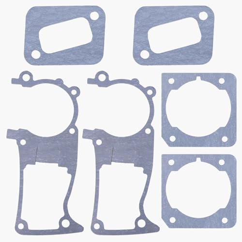 Crankcase Cilinder Uitlaat pakkingen Set voor Husqvarna 340 345 346XP 350 353 Jonsered CS 2141 2145 2150 2152 2153 Kettingzaag