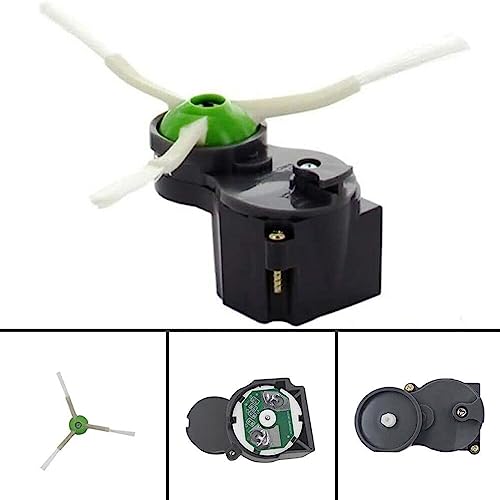 Side Brush Module Motor voor iRobot Roomba 500 600 700 800 900 I3 E5 E6 I3 I4 I5 I6 I7 I8 J7 Series Robot Stofzuiger Onderdelen (Motormodule + Zijborstel) 4