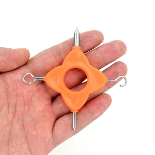 2PCS 4 in 1 Carp Fishing Tool, Multi Puller Tool voor het trekken van knopen, voor het maken van Rigs Accessoires 5