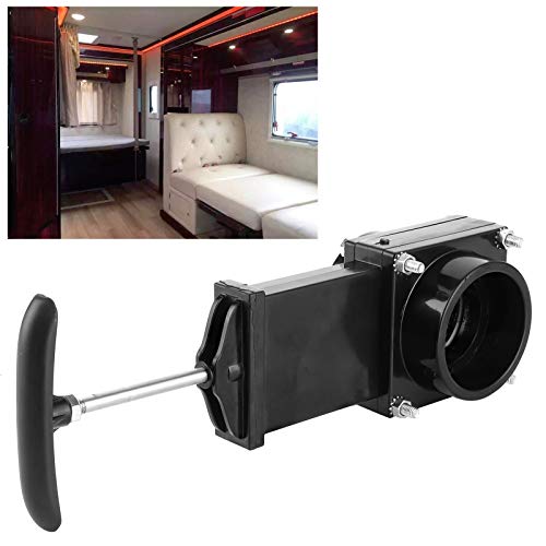 Twist-On Afvalventiel, 50mm RV Afvoerentiel Dump Afval Riool ABS Ventiel voor Outdoor Accessoires voor Caravan 5