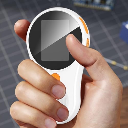 Sea Mini Microscope, 2.0 Inch IPS Screen, 500x vergroting, Portable Pocket Microscope met 3-traps verstelbaar LED-licht, USB-PC Jack (Wit) 3