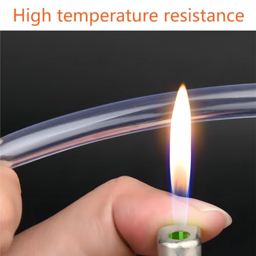 PVC Slang, Waterslang 2m, 6mm ID x 8mm OD Waterluchtslang, Multifunctionele slang voor Tuinbesproeiingspomptransfer 5