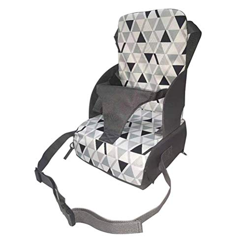High Chair Booster, Flexibele Booster Zitplaats voor eetstoelen (Minimalistische Driehoek)