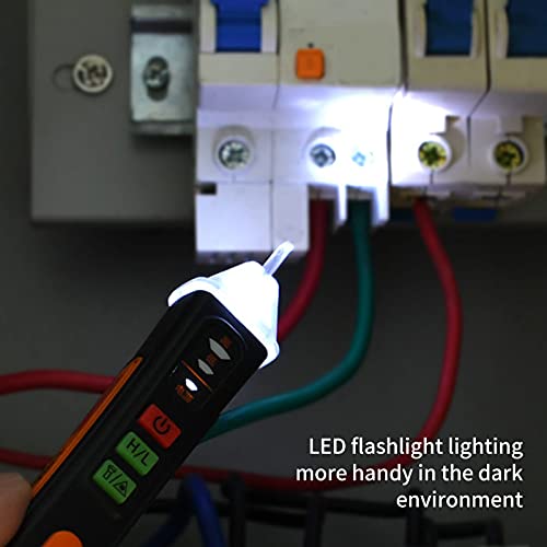T-02A spanningstester contactloze spanningstester AC12-1000V Pen Type elektrische tester LED zaklamp verlichting met infrarood rechte functie 3
