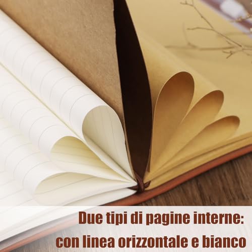 Dagboek voor meisjes reis dagboek vullen notitieboek A6 leder voor mijn dochter notebook Vintage Gift Girls Kerstmis verjaardag afstuderen 3