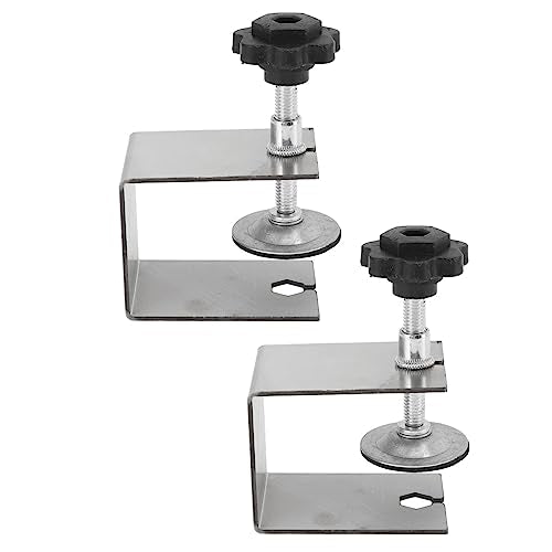 Lade Front Installatie Klemmen 2 st Professionele Eenvoudige aanpassing Lade Front Installatie Bevestiging Klem Lade Front Montage Clips Cabinet Hardware Jig voor houtbewerking 3