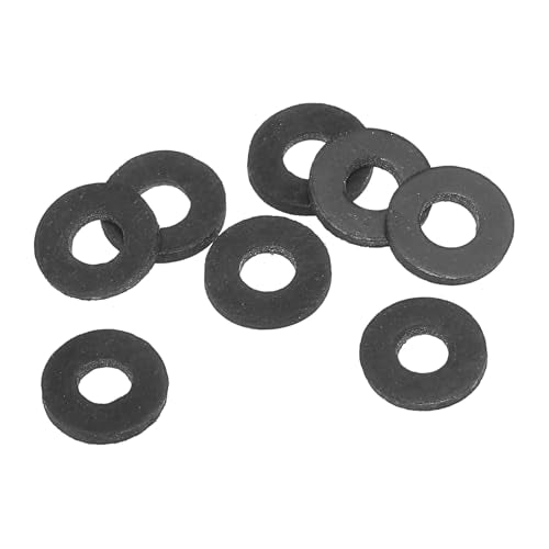 M5 Rubber Wasser Rubber Afdichting Ronde 8st 5mm ID 13mm OD 1,5mm dikke platte Wasserset Afdichting Rubber voor Tap Tube Bevestiging Schroef Zwart