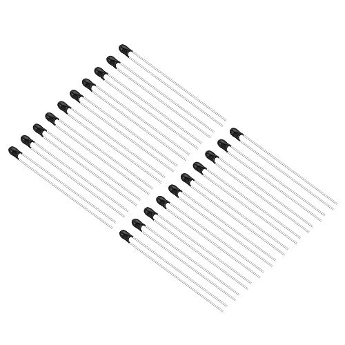 NTC Thermische Resistors, 20st 10K Ohm MF52-103 5% Precisie Hoge Gevoeligheid Huidige Limitator Temperatuursensor voor het meten van Temperatuur Zwart