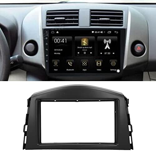 2Din autonavigatie Frame Radio Fascia Frame, Plug en Play ABS Navigatie Fascia Fit voor RAV4 2006-2012 4