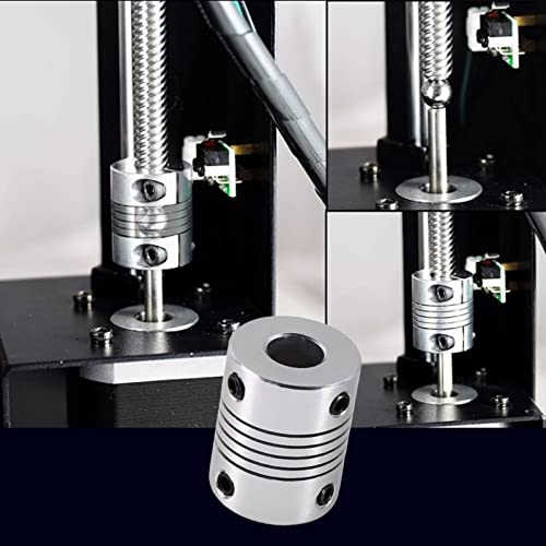 6 x 8mm flexibele klem Jaw Axle, koppeling CNC Stapper Motor Clutch Router 3