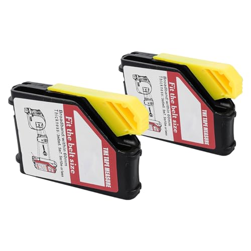 Zee 2 Pack Roller Gauge houder voor riem - Universele Roller Gauge houder Set, Safe Quick Release Design, Dubbele gemak voor gereedschapsgordel, Ideaal voor professioneel en DIY Gebruik