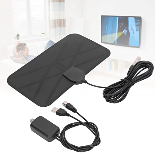 Digitale TV Antenne, Aardse Indoor HD 4K 1080P Antenna 25DBI Amplification Zelfklevende Montage KJ‐036 3