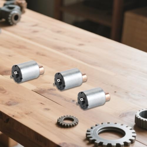 Microvibratie Motor N15, krachtige DC 3V-12V 22x12mm Precisieborstel Motor voor RC modellen, Fitness-apparatuur, Industriële gereedschappen, 5 Pack 5