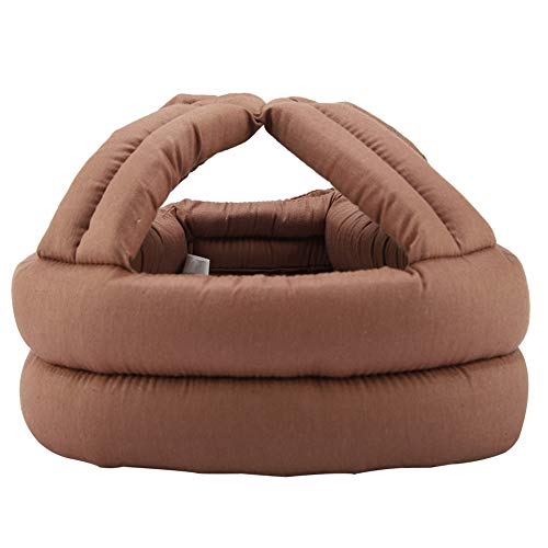 Dikke en zachte veiligheidshelm voor oudere mensen Jonge volwassenen Ouderen Veiligheidsproducten voor (Khaki)