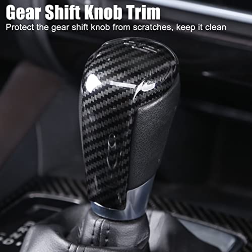 Gear Knob Carbon Fiber Cover zonder Kras, vervanging voor Mazda CX3 CX5 CX9 3
