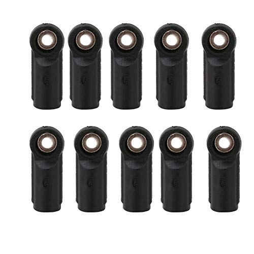 M4 Gelenkkopf Lenkgestänge Kugel Kompatibel mit Axial SCX 1/10 RC Car Crawler(gerade)