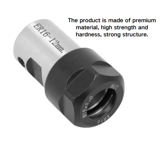 C20-ER16-40L Collet chuck, voor het vastklemmen van de spindel motoras(12 mm) 3