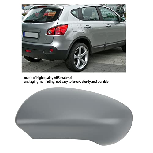 Grijze achteruitkijkspiegel behuizing, Deur achteruitkijkspiegel deksels vervanging voor Nissan Qashqai J10 2007-2014
