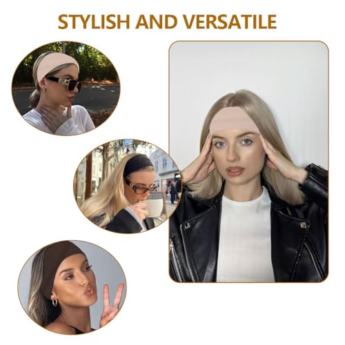 3 Stuks Elastische Hairband Vrouwen Non-slip Headband voor Vrouwen, Soft Sport Yoga Hairbands voor Fitness, Ademend Sweat-Absorbing Sport Headband voor Running, Gezichtsreiniging, Fietsen 5