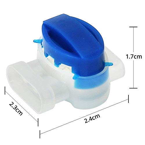 Kabelklemmen, Waterdicht, Ideaal voor Robotmaaiers, Gardena Lawnmaaiers Lawn Robot Kabelconnectoren Tuin en Outdoor (20 stuks) 3