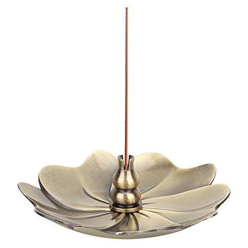 Mini Pure Koperen Incense Stick Houder Lotus Bloem Censer Coil Wire Incense Creative Decoration voor thuis #2