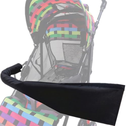 Set van 2 kinderwagen barhoes, kinderhandvat hoes (zwart) 3