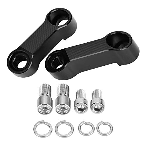 Achteruitkijkspiegel Vergrootglas, 10mm 8mm Motorfiets Rearview Mirror Adapter set Rise Mount Extension