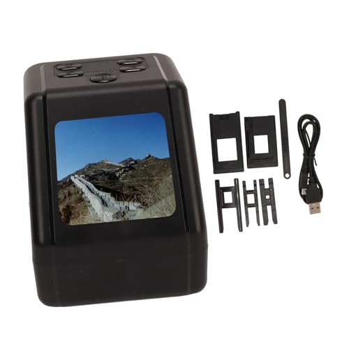 Filmscanner, 2 Inch Screen Slide Scanner 135 126 110 8mm Negatieve Scanner Converteren Dia's In 12MP JPG Digitale Foto's, Standaard