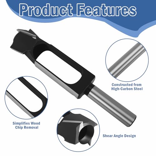 Houten Plug Cutter, 13mm 1/2 Inch Shank, Diam 8mm 10mm 12mm 14mm 15mm 16mm 18mm 19mm 20mm 25mm 300mm 3.3 cm 78mm 40mm, Carbon Steel Plug Cutter voor houtbewerking 3