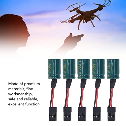 5Pcs RC Drone Spanning Protector RC Drone Receiver Spanning Protector Drone Spanning Protector UAV Spanning Protector Drone Power Surge Protector voor FUTABa 4