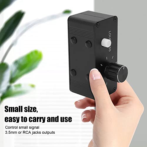Mini Stereo Preamp Mini Stereo Hoofdtelefoon Versterker Volume Control Stereo Control Box met Jack 3.5mm uitgang voor telefoons Computers Top Boxes Gitaren Basses instellen 3