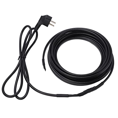 Verwarmingskabel voor buizen, Verwarmingsband, 5 m, Zelfregulerend, met Plug voor de winter, IP68, Waterdichte Pipe Accessoires, Verwarming Accessoires, Standaard 5