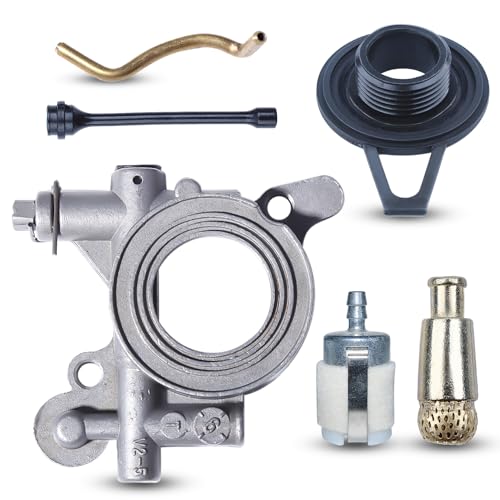 Oliepomp Worm Gear Olie slang lijn Filter Kit voor Husqvarna 365 371 372 XP 372XP 362 kettingzaag Vervangingsonderdelen