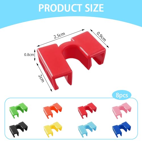 16 stuks Chopsticks voor beginners Help Easy Chopstick Trainers Herbruikbare Chopsticks voor beginners Chopsticks Helper voor kinderen Non-Slip en Portable voor volwassenen, Beginner of