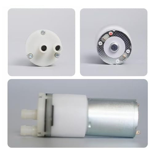 2 Pairs DC 12V 370V Mini waterpomp, elektrische zelfbeperkende membrane voor theemachine, waterkoeling, vistank 5